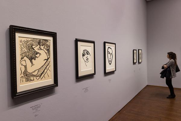 Albertina: Dürer, Munch, Miró - The great masters of printmaking (27.1. - 14.5.2023) Foto: eSeL.at - Lorenz Seidler Foto: eSeL Lorenz Seidler