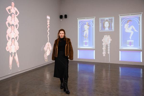 Kunsthalle Wien Museumsquartier: Darker, Lighter, Puffy, Flat (29.11.23 - 14.4.24) Foto: eSeL.at - Joanna Pianka Foto: Joanna Pianka