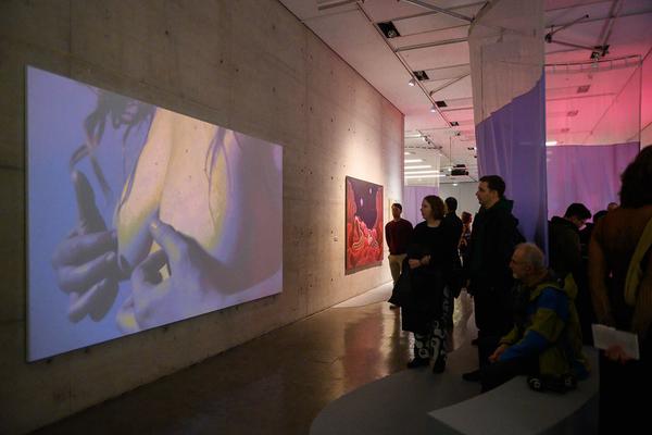 Kunsthalle Wien Museumsquartier: Darker, Lighter, Puffy, Flat (29.11.23 - 14.4.24) Foto: eSeL.at - Joanna Pianka Foto: Joanna Pianka
