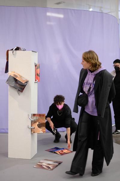 Kunsthalle Wien Museumsquartier: Darker, Lighter, Puffy, Flat (29.11.23 - 14.4.24) Foto: eSeL.at - Joanna Pianka Foto: Joanna Pianka