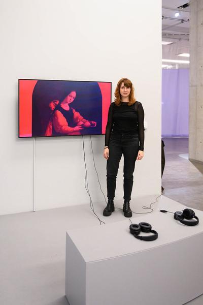 Kunsthalle Wien Museumsquartier: Darker, Lighter, Puffy, Flat (29.11.23 - 14.4.24) Foto: eSeL.at - Joanna Pianka Foto: Joanna Pianka