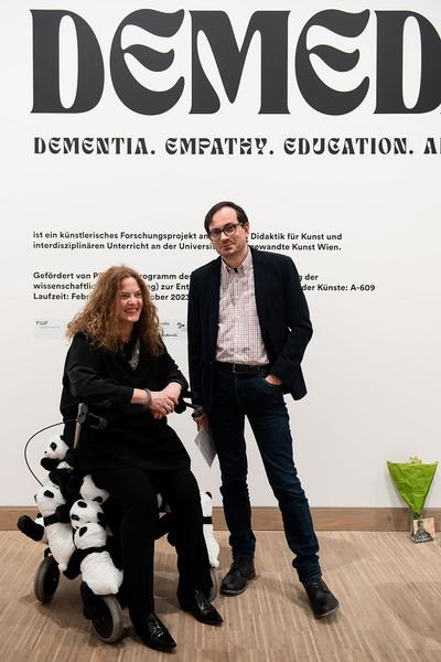Künstlerhaus Wien Factory: DEMEDARTS - Dementia.Empathy.Education.Arts (Eröffnung, 22.2. - 5.3.2023) Foto: eSeL.at - Joanna Pianka Foto: eSeL.at - Joanna Pianka
