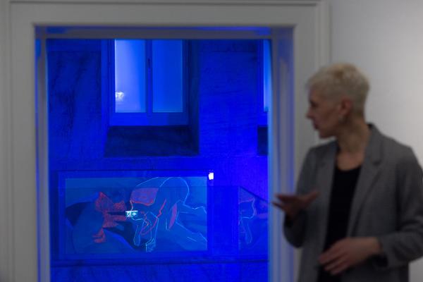 Arnulf Rainer Museum: Duette Duelle (31.3. - 8.10.2023) Foto: eSeL.at - Lorenz Seidler Foto: eSeL Lorenz Seidler