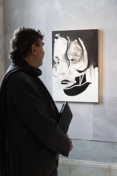 Arnulf Rainer Museum: Duette Duelle (31.3. - 8.10.2023) Foto: eSeL.at - Lorenz Seidler Foto: eSeL Lorenz Seidler