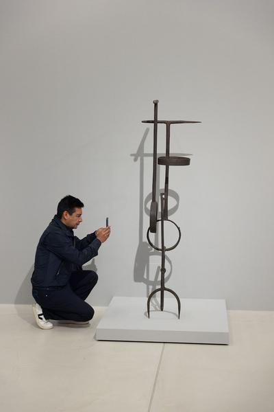Kunsthalle Krems: Eduardo Chillida "Gravitation!" (29.4. - 24.9.2023) Foto: eSeL.at - Lorenz Seidler Foto: eSeL Lorenz Seidler