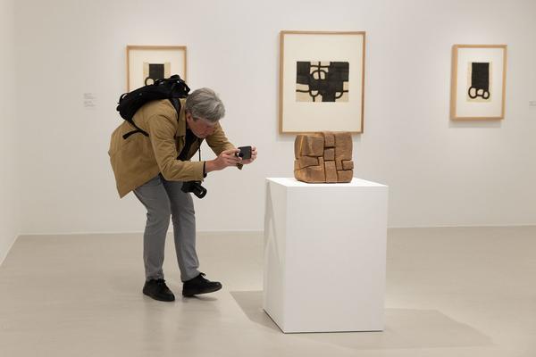 Kunsthalle Krems: Eduardo Chillida "Gravitation!" (29.4. - 24.9.2023) Foto: eSeL.at - Lorenz Seidler Foto: eSeL Lorenz Seidler