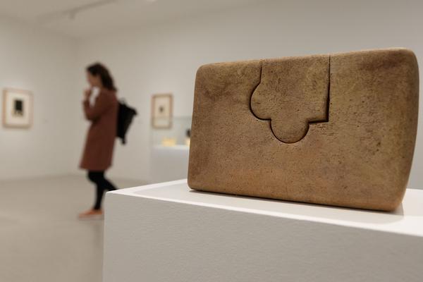 Kunsthalle Krems: Eduardo Chillida "Gravitation!" (29.4. - 24.9.2023) Foto: eSeL.at - Lorenz Seidler Foto: eSeL Lorenz Seidler