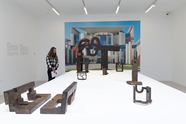 Kunsthalle Krems: Eduardo Chillida "Gravitation!" (29.4. - 24.9.2023) Foto: eSeL.at - Lorenz Seidler Foto: eSeL Lorenz Seidler