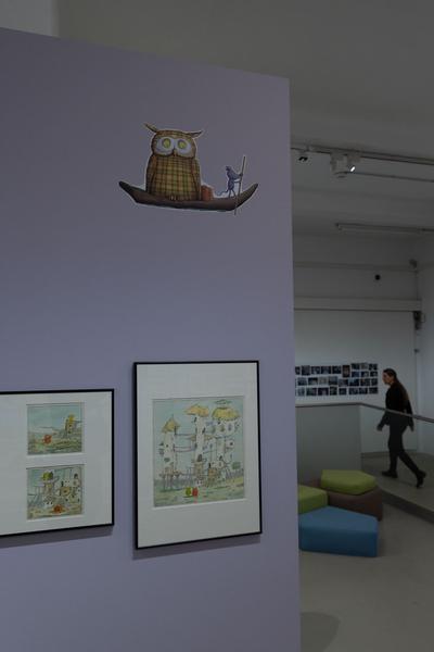 Karikaturmuseum Krems: Erwin Moser "Fantastische Geschichten" (25.3. - 30.6.2023) Foto: eSeL.at - Lorenz Seidler Foto: eSeL Lorenz Seidler
