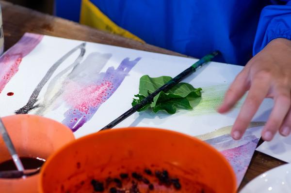 „Farbenfrohes Sommeratelier“ (Künstlerhaus, 09.08.2023) Foto: eSeL.at - Christian Tietge