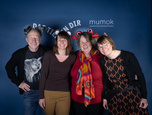 mumok: Das Tier in Dir. Fotostudio mit eSeL (19.2.2023) Foto: @eSeLat / eSeL.at - Lorenz Seidler Foto: eSeL Lorenz Seidler