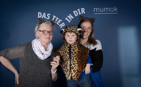 mumok: Das Tier in Dir. Fotostudio mit eSeL (19.2.2023) Foto: @eSeLat / eSeL.at - Lorenz Seidler Foto: eSeL Lorenz Seidler