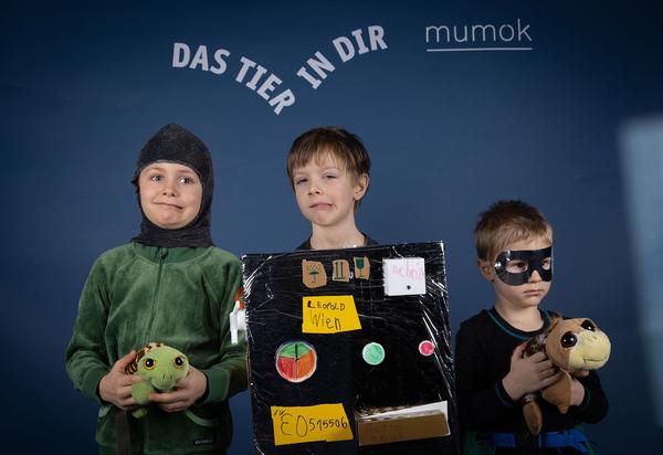 mumok: Das Tier in Dir. Fotostudio mit eSeL (19.2.2023) Foto: @eSeLat / eSeL.at - Lorenz Seidler Foto: eSeL Lorenz Seidler