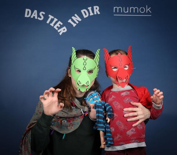 mumok: Das Tier in Dir. Fotostudio mit eSeL (19.2.2023) Foto: @eSeLat / eSeL.at - Lorenz Seidler Foto: eSeL Lorenz Seidler