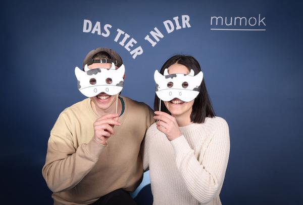 mumok: Das Tier in Dir. Fotostudio mit eSeL (19.2.2023) Foto: @eSeLat / eSeL.at - Lorenz Seidler Foto: eSeL Lorenz Seidler