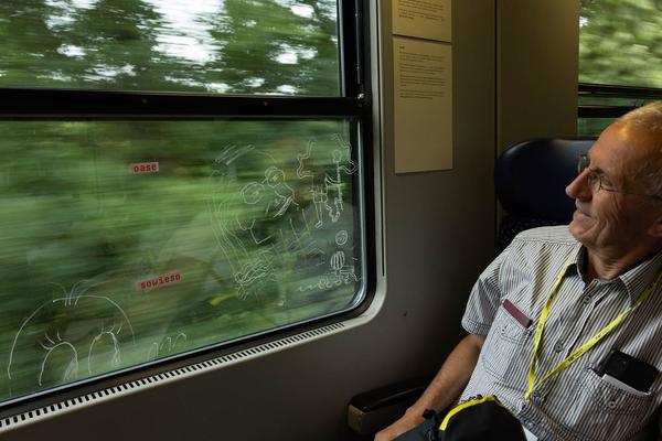 Festival der Regionen 2023: "Höchste Eisenbahn" Eröffnung FdR*ZUG (Linz > Horní Dvořiště, 23.6.2023) Foto: eSeL.at - Lorenz Seidler Foto: eSeL Lorenz Seidler