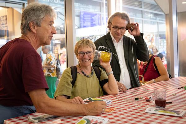 Festival der Regionen 2023: Neigungsgruppe Geisterbahn "Endstation" (Linz Hauptbahnhof - Bierkanzlei, 23.6. - 2.7.2023) Foto: eSeL.at - Lorenz Seidler Foto: eSeL Lorenz Seidler