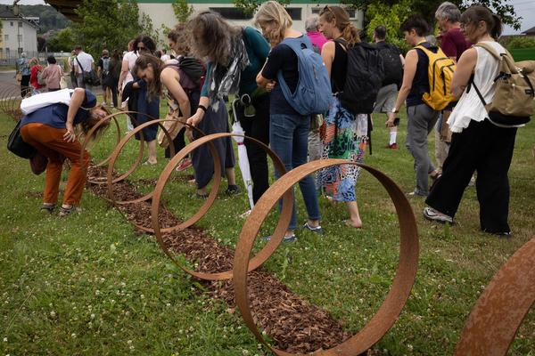 Festival der Regionen 2023: Rayyane Tabet "Steel Rings"(Steyregg, 23.6. - 2.7.2023) Foto: eSeL.at - Lorenz Seidler Foto: eSeL Lorenz Seidler