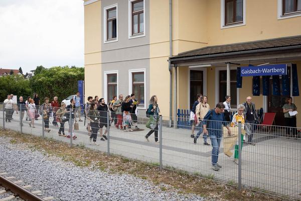 Festival der Regionen 2023: "Höchste Eisenbahn" Eröffnung (Gaisbach-Wartberg, 23.6.2023) Foto: eSeL.at - Lorenz Seidler Foto: eSeL Lorenz Seidler