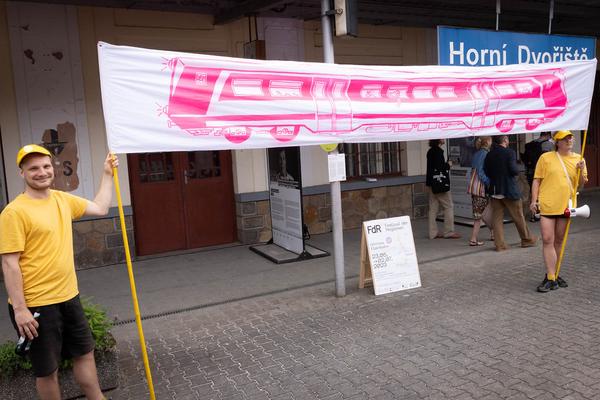 Festival der Regionen 2023: "Höchste Eisenbahn" Eröffnung (Horní Dvořiště, 23.6.2023) Foto: eSeL.at - Lorenz Seidler Foto: eSeL Lorenz Seidler
