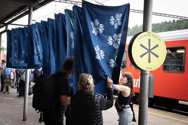 Festival der Regionen 2023: "Höchste Eisenbahn" Eröffnung (Horní Dvořiště, 23.6.2023) Foto: eSeL.at - Lorenz Seidler Foto: eSeL Lorenz Seidler
