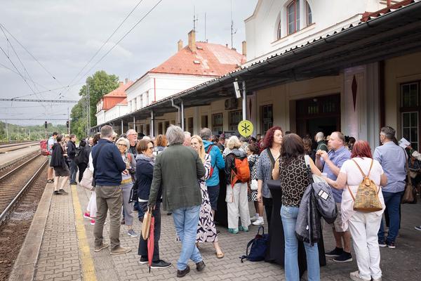 Festival der Regionen 2023: "Höchste Eisenbahn" Eröffnung (Horní Dvořiště, 23.6.2023) Foto: eSeL.at - Lorenz Seidler Foto: eSeL Lorenz Seidler