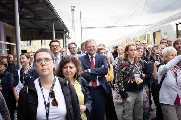 Festival der Regionen 2023: "Höchste Eisenbahn" Eröffnung (Horní Dvořiště, 23.6.2023) Foto: eSeL.at - Lorenz Seidler Foto: eSeL Lorenz Seidler