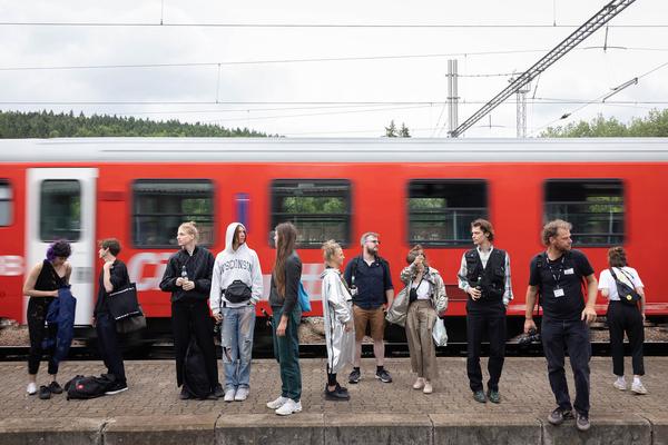 Festival der Regionen 2023: "Höchste Eisenbahn" Eröffnung (Horní Dvořiště, 23.6.2023) Foto: eSeL.at - Lorenz Seidler Foto: eSeL Lorenz Seidler