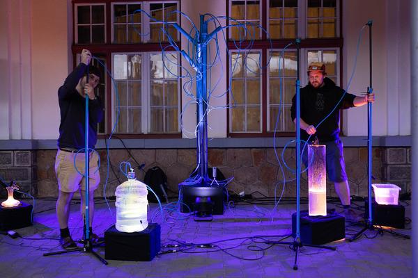 Festival der Regionen 2023: Tangible Music Lab @ "Höchste Eisenbahn" Eröffnung (Horní Dvořiště, 23.6.2023) Foto: eSeL.at - Lorenz Seidler"Höchste Eisenbahn" Eröffnung (Horní Dvořiště, 23.6.2023) Foto: eSeL.at - Lorenz Seidler Foto: eSeL Lorenz Seidler
