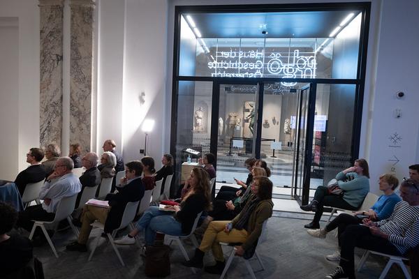 Haus der Geschichte Österreich: Film als Zeuge? Holocaust Education mit digitalen Mitteln (3.5.2023) Foto: eSeL.at - Lorenz Seidler Foto: eSeL Lorenz Seidler