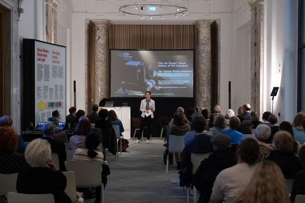 Haus der Geschichte Österreich: Film als Zeuge? Holocaust Education mit digitalen Mitteln (3.5.2023) Foto: eSeL.at - Lorenz Seidler Foto: eSeL Lorenz Seidler