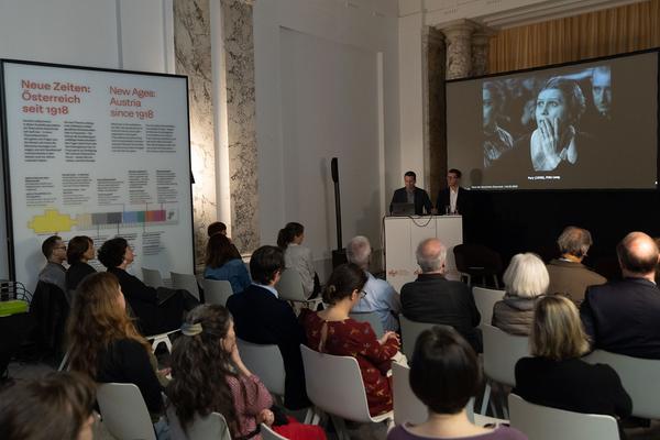 Haus der Geschichte Österreich: Film als Zeuge? Holocaust Education mit digitalen Mitteln (3.5.2023) Foto: eSeL.at - Lorenz Seidler Foto: eSeL Lorenz Seidler