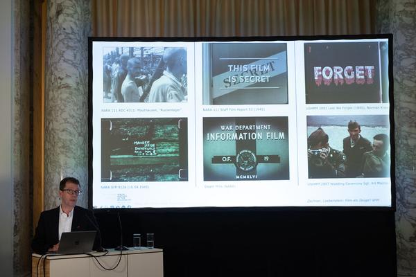 Haus der Geschichte Österreich: Film als Zeuge? Holocaust Education mit digitalen Mitteln (3.5.2023) Foto: eSeL.at - Lorenz Seidler Foto: eSeL Lorenz Seidler