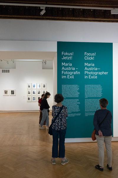 Jüdisches Museum Wien: "Fokus! Jetzt!" Maria Austria – Fotografin im Exil (20.6.2023- 14.1.2024) Foto: eSeL.at - Lorenz Seidler Foto: eSeL Lorenz Seidler