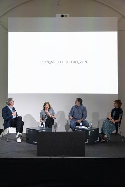 FOTO WIEN: Opening Days: Politics of Images: Panel "Praktiken" (MQ, 2.6.2023) Foto: eSeL.at - Lorenz Seidler Foto: eSeL Lorenz Seidler