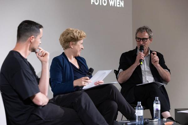 FOTO WIEN: Opening Days: Politics of Images: Panel "Zirkulation" (MQ, 2.6.2023) Foto: eSeL.at - Lorenz Seidler Foto: eSeL Lorenz Seidler