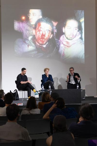FOTO WIEN: Opening Days: Politics of Images: Panel "Zirkulation" (MQ, 2.6.2023) Foto: eSeL.at - Lorenz Seidler Foto: eSeL Lorenz Seidler