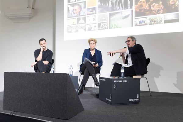 FOTO WIEN: Opening Days: Politics of Images: Panel "Zirkulation" (MQ, 2.6.2023) Foto: eSeL.at - Lorenz Seidler Foto: eSeL Lorenz Seidler