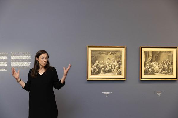 Albertina: Götter, Helden und Verräter. Das Historienbild um 1800(2.6. - 3.9.2023) Foto: eSeL.at - Lorenz Seidler Foto: eSeL Lorenz Seidler