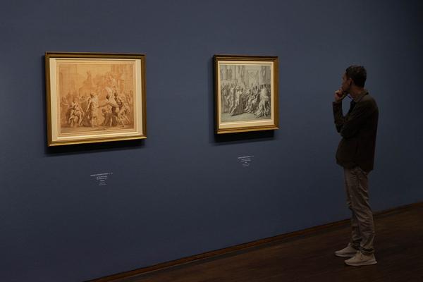 Albertina: Götter, Helden und Verräter. Das Historienbild um 1800(2.6. - 3.9.2023) Foto: eSeL.at - Lorenz Seidler Foto: eSeL Lorenz Seidler
