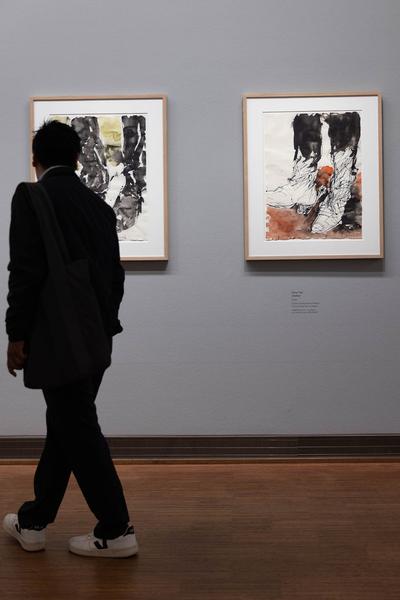 Albertina: Baselitz - 100 Zeichnungen (7.6. - 17.9.2023) Foto: eSeL.at - Lorenz Seidler Foto: eSeL Lorenz Seidler