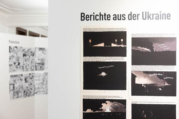 Sigmund Freud Museum: Gewalt erzählen. Eine Comic-Ausstellung (19.10.2023 - 8.4.2024) Foto: eSeL.at - Lorenz Seidler Foto: eSeL Lorenz Seidler