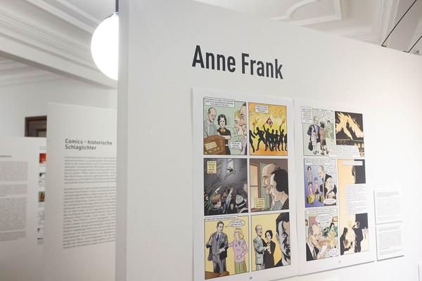 Sigmund Freud Museum: Gewalt erzählen. Eine Comic-Ausstellung (19.10.2023 - 8.4.2024) Foto: eSeL.at - Lorenz Seidler Foto: eSeL Lorenz Seidler
