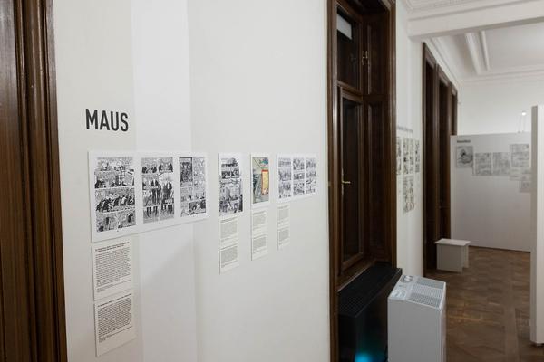 Sigmund Freud Museum: Gewalt erzählen. Eine Comic-Ausstellung (19.10.2023 - 8.4.2024) Foto: eSeL.at - Lorenz Seidler Foto: eSeL Lorenz Seidler
