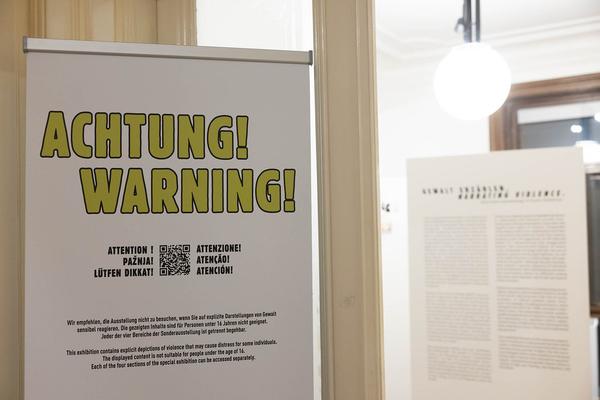 Sigmund Freud Museum: Gewalt erzählen. Eine Comic-Ausstellung (19.10.2023 - 8.4.2024) Foto: eSeL.at - Lorenz Seidler Foto: eSeL Lorenz Seidler