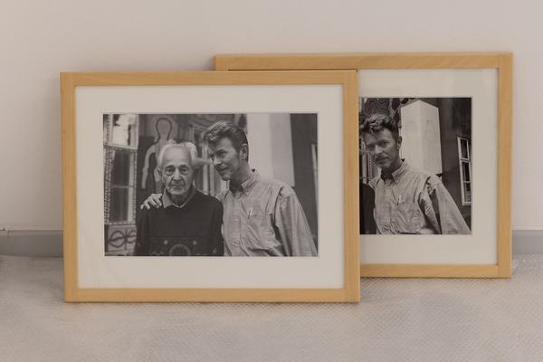 museum gugging: "gugging inspiriert.! von bowie bis roth" (Aufbau, 30.3. - 24.9.2023) Foto: eSeL.at - Lorenz Seidler Foto: eSeL Lorenz Seidler