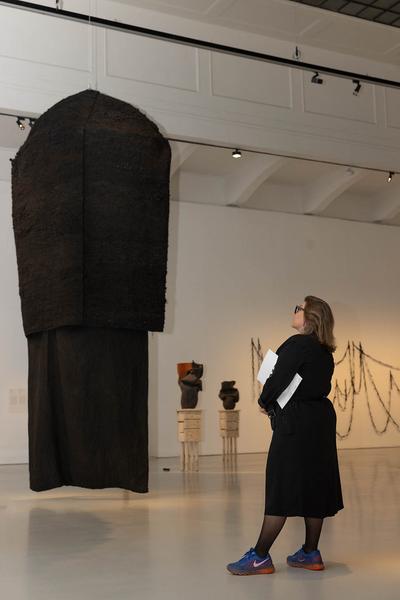 MAK: Hard/Soft. Textil und Keramik in der zeitgenössischen Kunst (12.12. - 28.4.2023) Foto: eSeL.at - Lorenz Seidler Foto: eSeL Lorenz Seidler