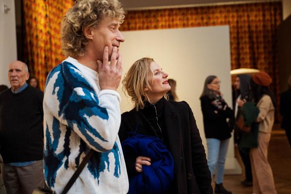 MAK: HARD/SOFT. Textil und Keramik in der zeitgenössischen Kunst (Eröffnung, 13.12.2023 - 20.5.2024) Foto: eSeL.at - Robert Puteanu Foto: eSeL.at - Robert Puteanu