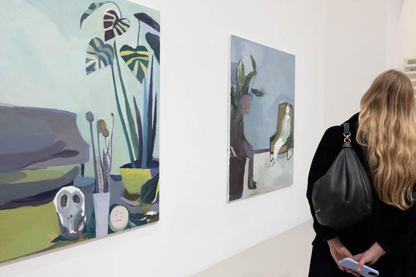 VIENNA ART WEEK Gallery Tour / Galerie Gregor Podnar: Helen Verhoeven "Humans" (8.11. - 22.12.2023)  Foto: eSeL.at - Lorenz Seidler Foto: eSeL Lorenz Seidler