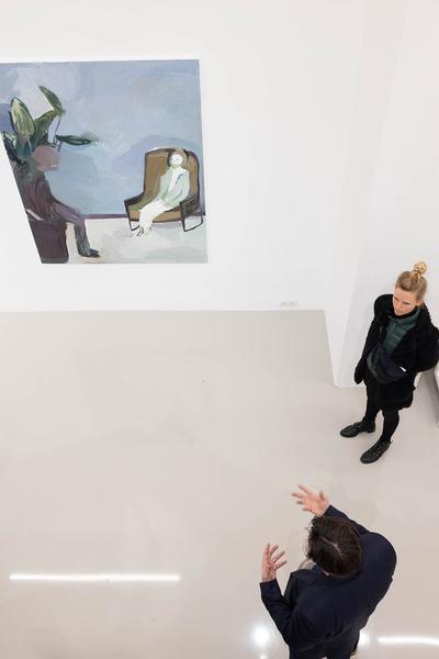 VIENNA ART WEEK Gallery Tour / Galerie Gregor Podnar: Helen Verhoeven "Humans" (8.11. - 22.12.2023)  Foto: eSeL.at - Lorenz Seidler Foto: eSeL Lorenz Seidler